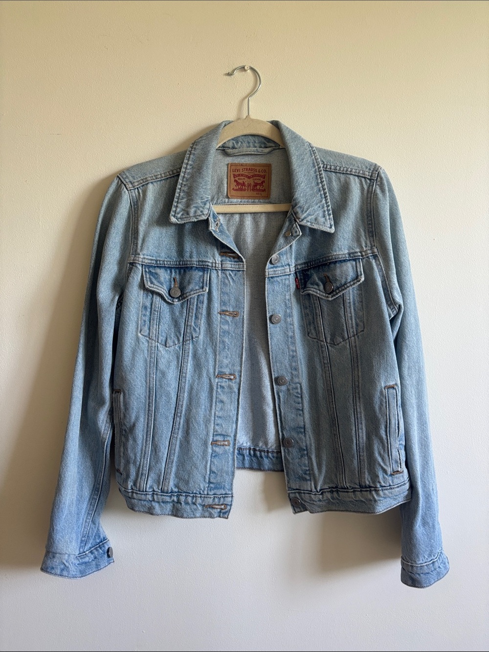 Levi's Light Wash Blue Denim Jacket